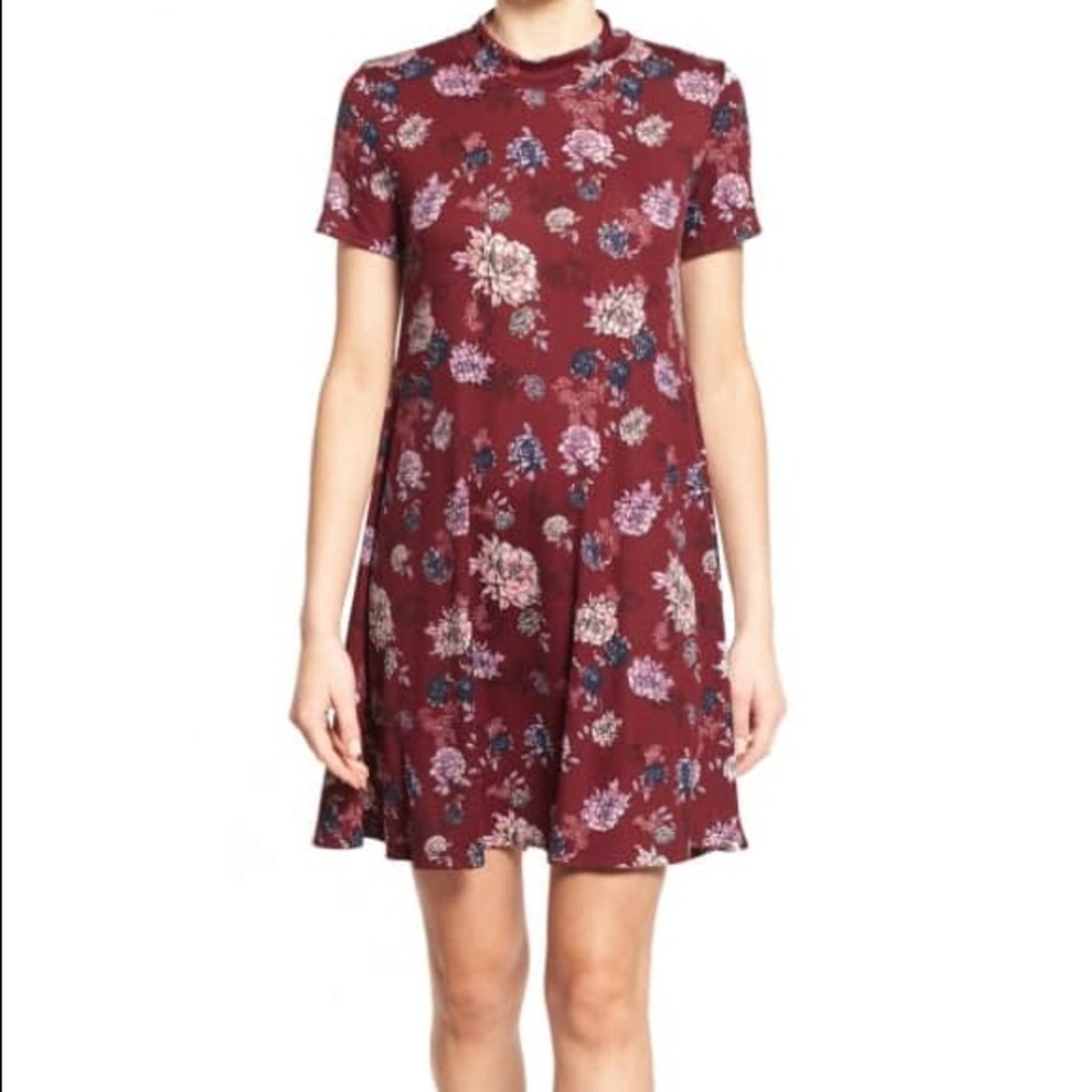 MAJOR ISO: FLORAL PRINT MOCK DRESS